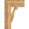 Ekena Millwork Balboa Block Rough Sawn Bracket, Western Red Cedar, 6"W x 18"D x 26"H BKT06X18X26BOA05RWR - alternate 4